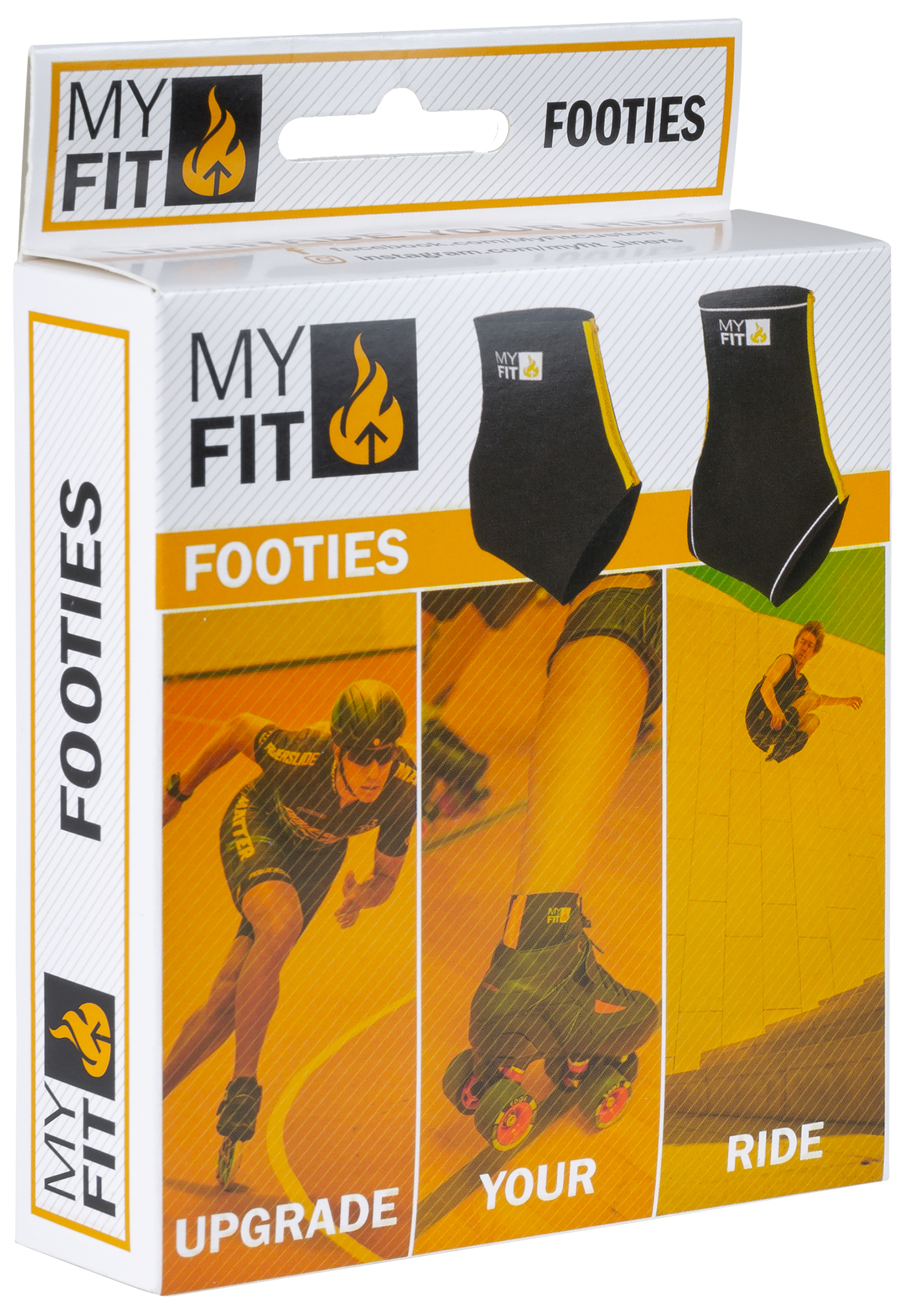 MYFIT Footies Heel Lock 2mm Footies – Bild 3