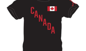 CCM Diagonal Canada SR T-Shirt (SR L, Canada)