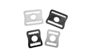 NASH Plastic Clip 1" for Goalie Helmets (Black)