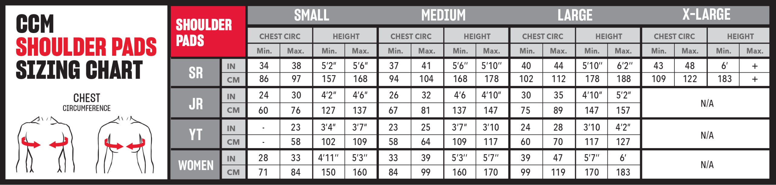 CCM NEXT JR Hockey Shoulder Pads (JR L) – Bild 3