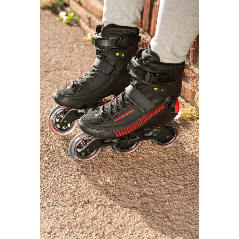 Men's roller skates POWERSLIDE Swell Black 100 - 3D Adapt – Bild 15