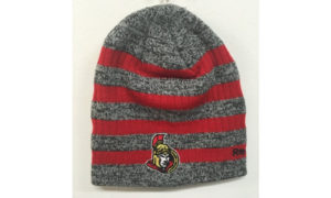REEBOK Heather Beanie Hat OSFA (Ottawa Senators)
