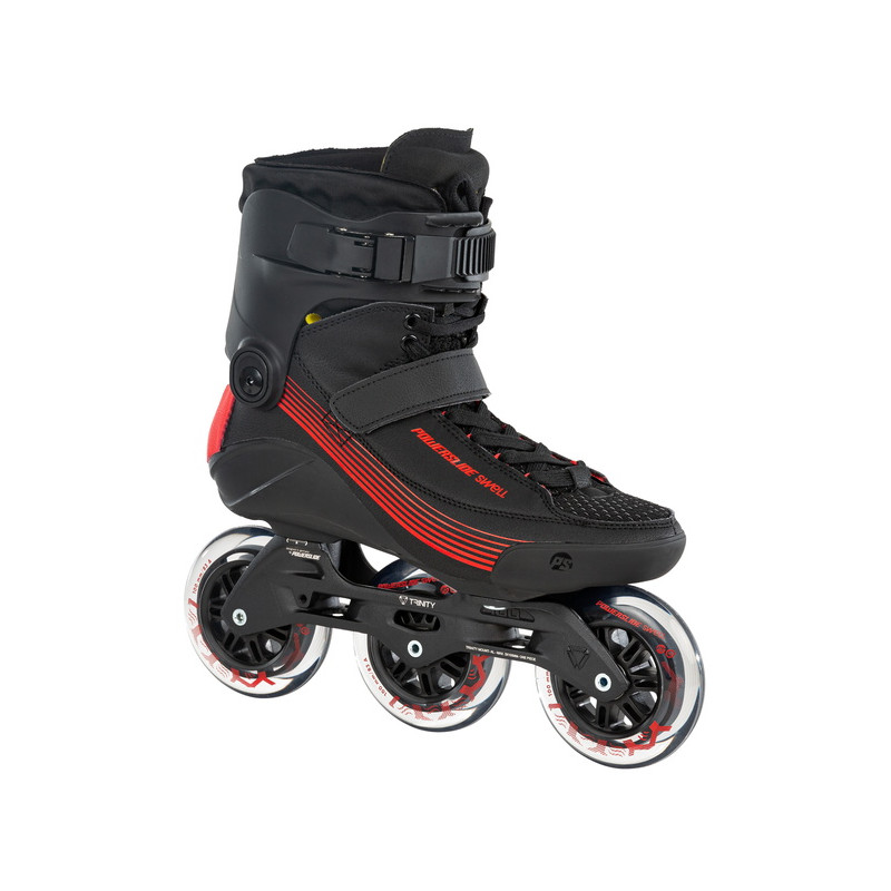 Men's roller skates POWERSLIDE Swell Black 100 - 3D Adapt – Bild 2