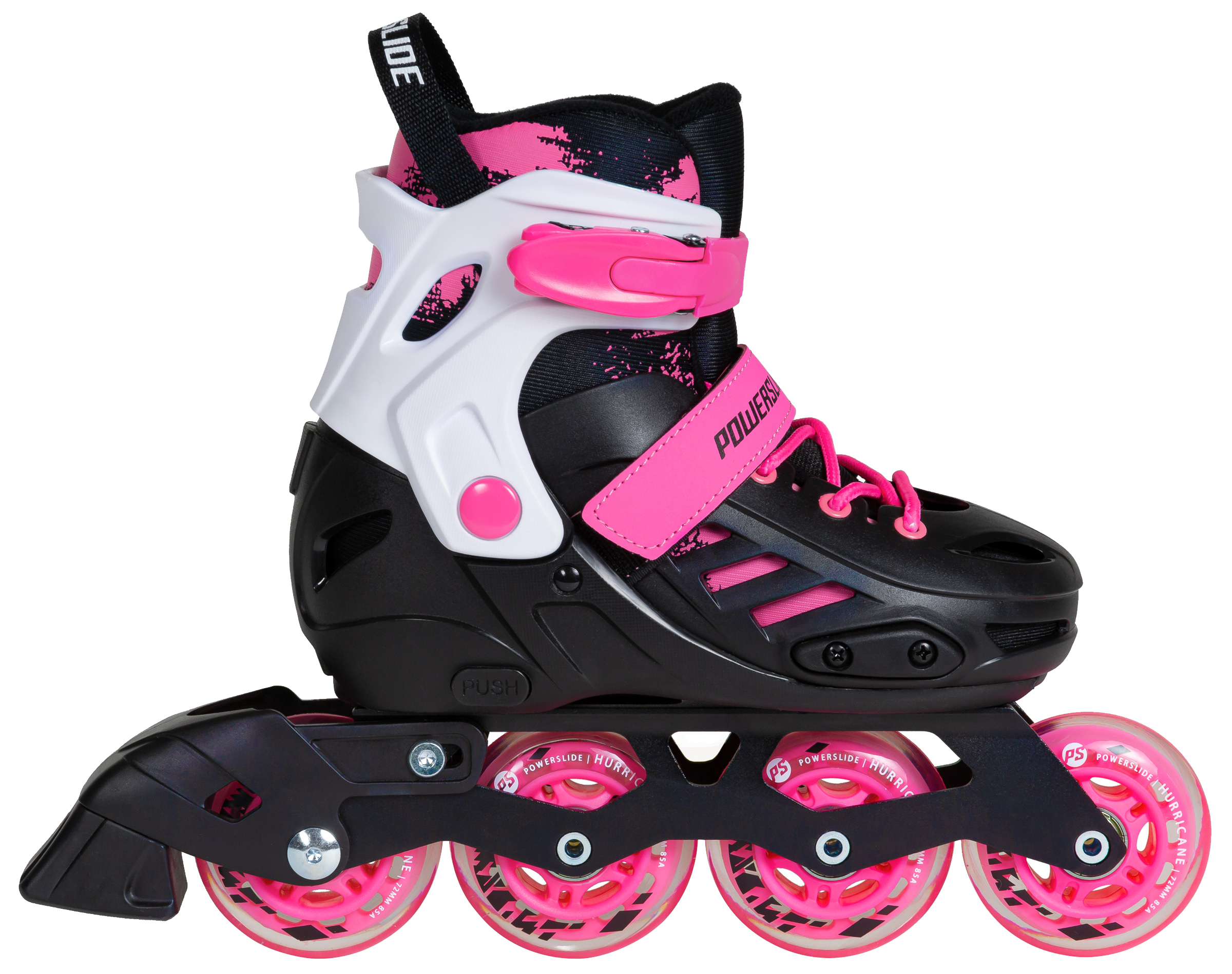 POWERSLIDE Khaan Junior SQD Pink Adjustable Kids Inline Skates (27-30) – Bild 2