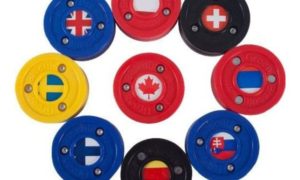 Training puck GREEN BISCUIT - National Teams