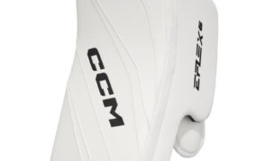 CCM EFlex 6 SR Goalie Blocker (SR, White, Full-Right)