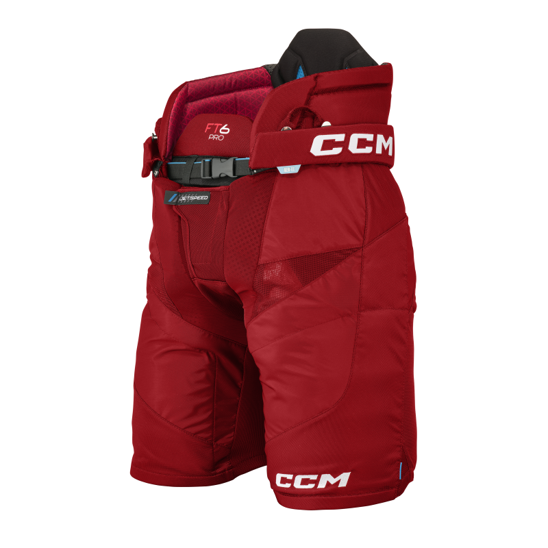 CCM Tacks AS-V PRO YTH Hockey Pants (Red, YTH S)