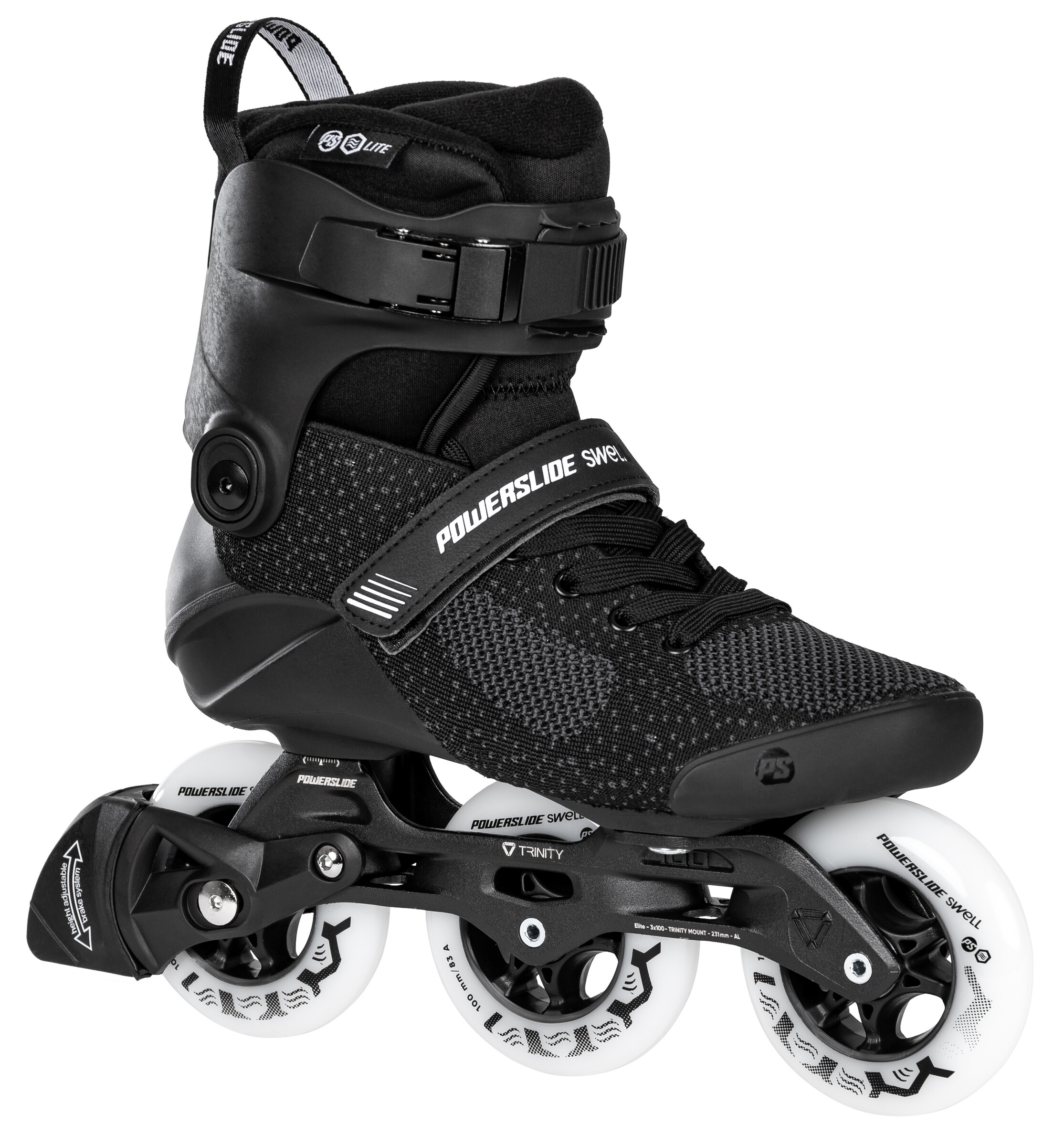 POWERSLIDE Swell Lite Black 100 Inline Skates
