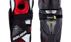 BAUER Vapor Hyperlite Hockey Shin Guards SR (SR 16''/41cm)