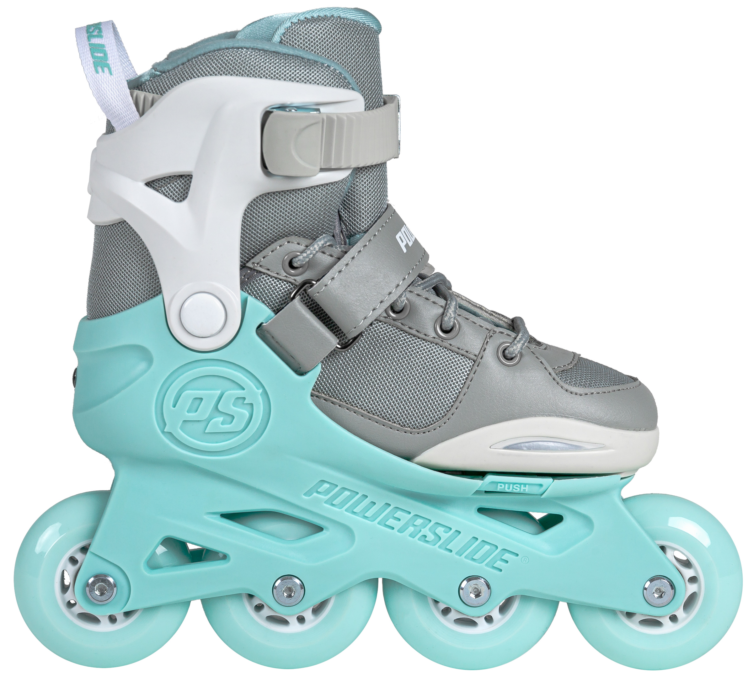 POWERSLIDE Rocket Grey Adjustable Kids Inline Skates (Blue, 37-40) – Bild 2