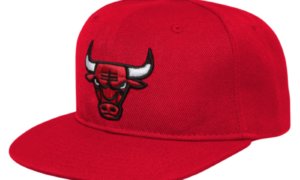 OUTERSTUFF Logo Flatbrim NBA JR Snapback (one size, Chicago Bulls)