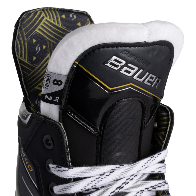 BAUER Supreme M40 INT Hockey Skates (JR-INT 6 - 40,5, FIT 2) – Bild 4