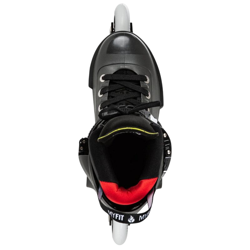 Adult Inline skates POWERSLIDE URBAN SKATES Next Charcoal 90 (Black, 38-39) – Bild 4