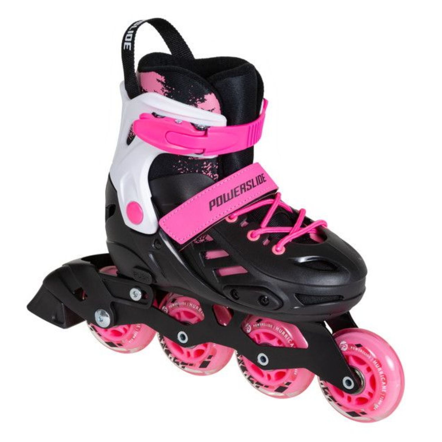 POWERSLIDE Khaan Junior SQD Pink Adjustable Kids Inline Skates (27-30)