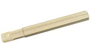 Wooden extension for rod or handle