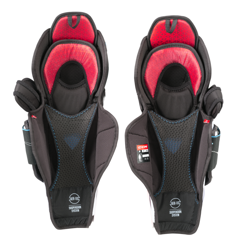 CCM JetSpeed FT6 JR Hockey Shin Guards (JR 12''/30 cm) – Bild 2