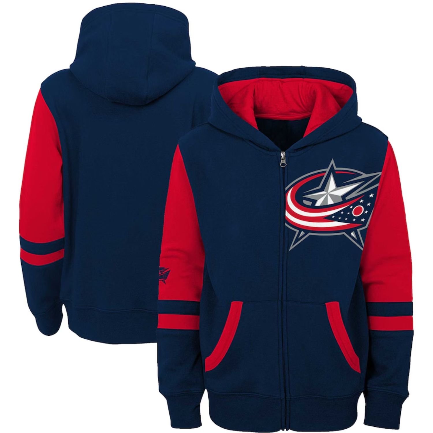 OUTERSTUFF Full Zip NHL YTH Hoodie