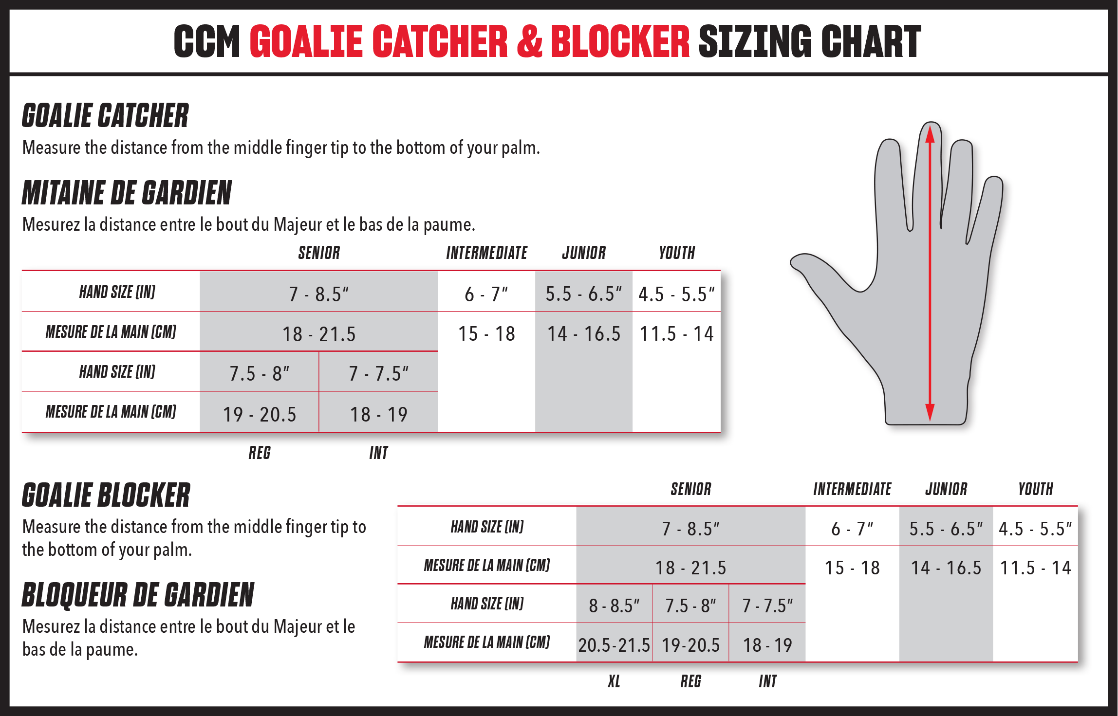 CCM EFlex 6.9 SR Goalie Blocker – Bild 21