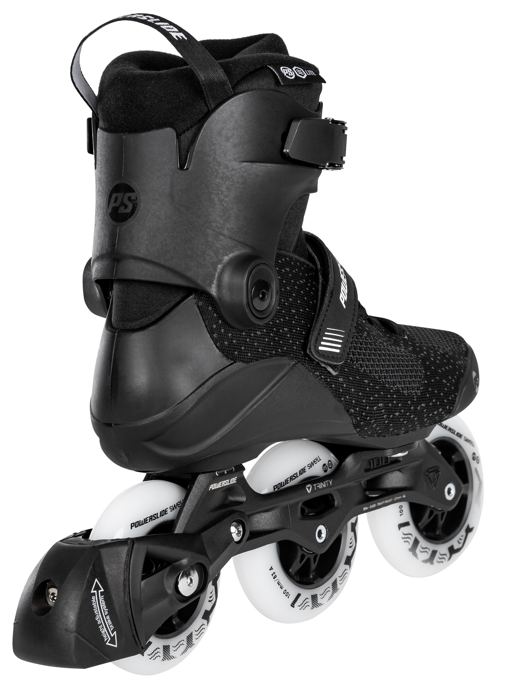 POWERSLIDE Swell Lite Black 100 Inline Skates – Bild 3