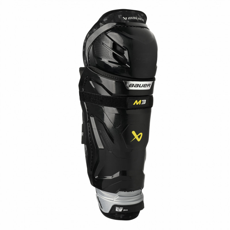 BAUER Supreme M3 SR Hockey Shin Guards (SR 16''/41cm)