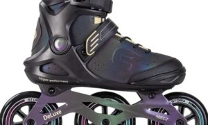 Story Space Inline Skates (Black/purple, 44)