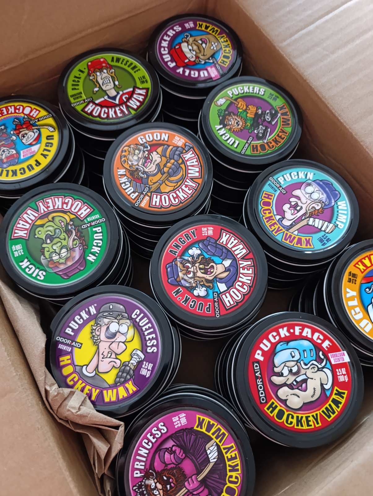 ODOR-AID PUCK`N UGLY Hockey stick wax – Bild 2