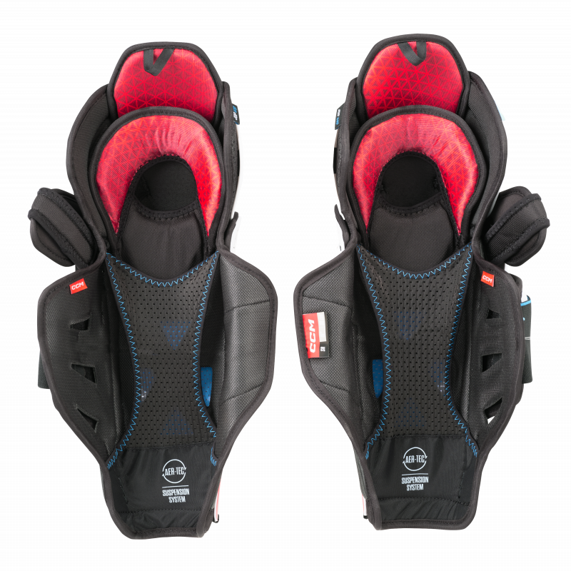 CCM JetSpeed FT6 PRO SR Hockey Shin Guards (SR 15''/38cm) – Bild 2