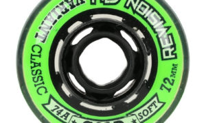 Revision Variant Classic Soft Roller Wheels Green - 1 Piece (72 mm)