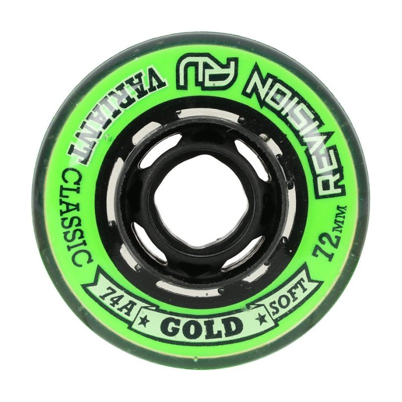 Revision Variant Classic Soft Roller Wheels Green - 1 Piece (72 mm)