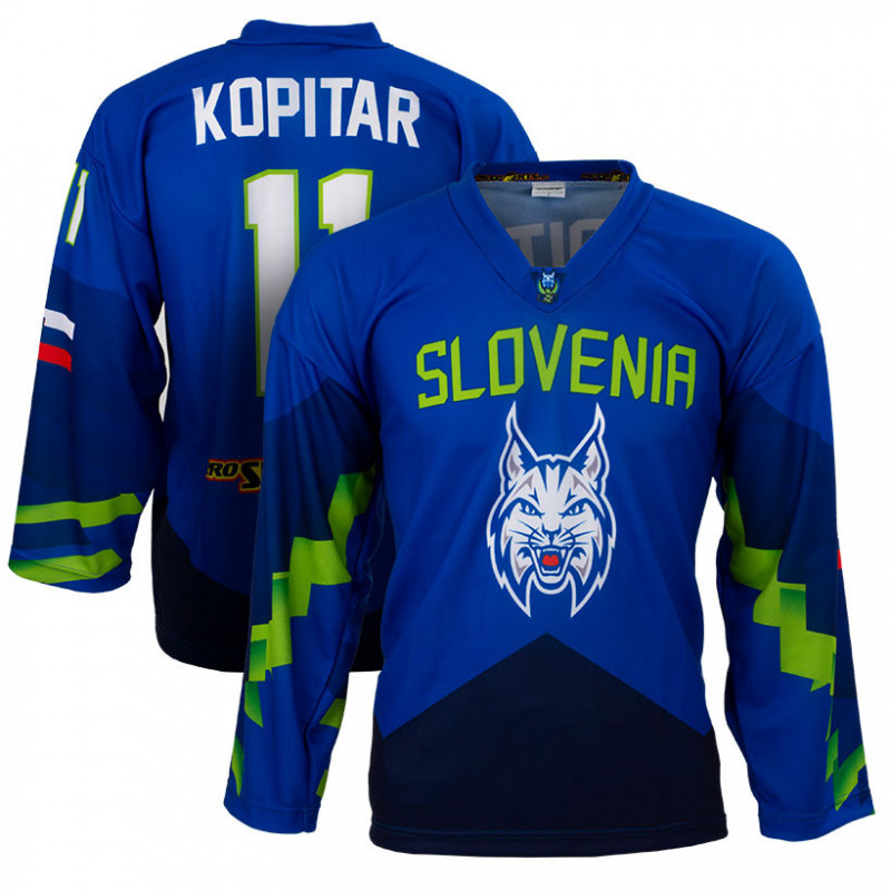 Fan jersey of national hockey team Slovenia - BLUE