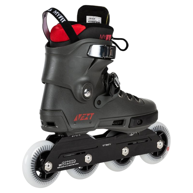 Adult Inline skates POWERSLIDE URBAN SKATES Next Charcoal 90 (Black, 38-39) – Bild 2