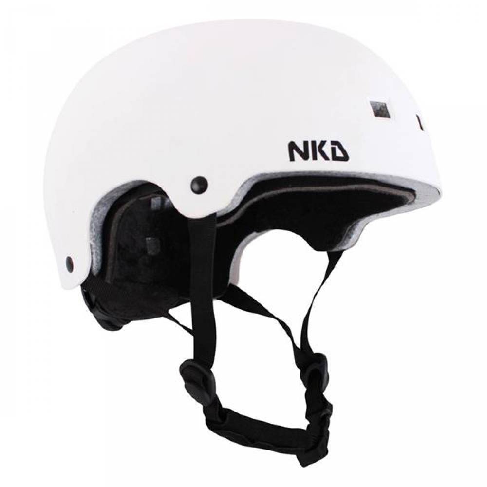NKX Brain Saver Helmet (White, 49,5 - 53 cM)