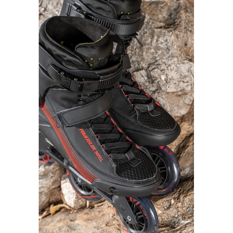 Men's roller skates POWERSLIDE Swell Black 100 - 3D Adapt – Bild 13