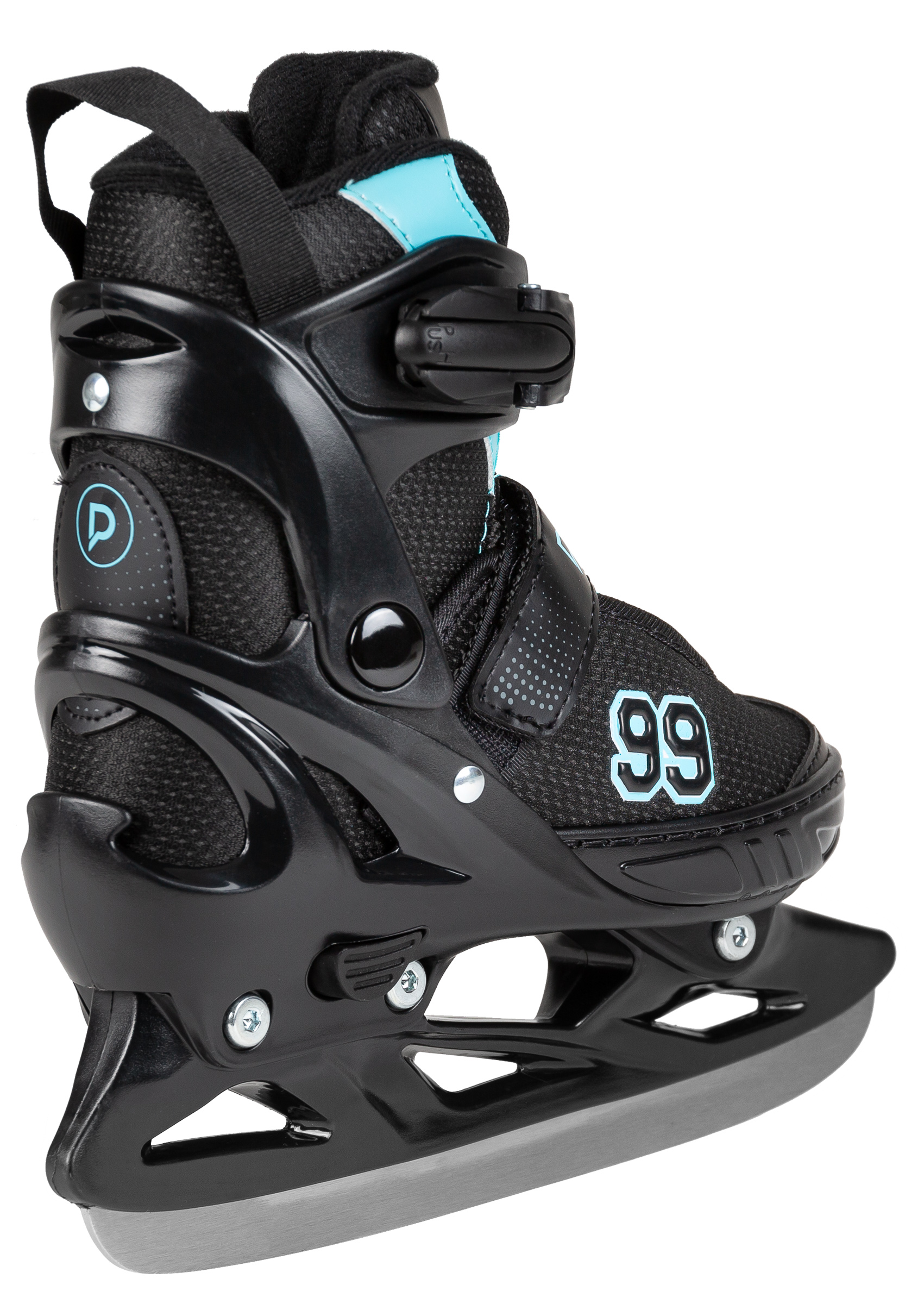 PLAYLIFE Glacier adj. Iceskates (Black, 29-32) – Bild 2