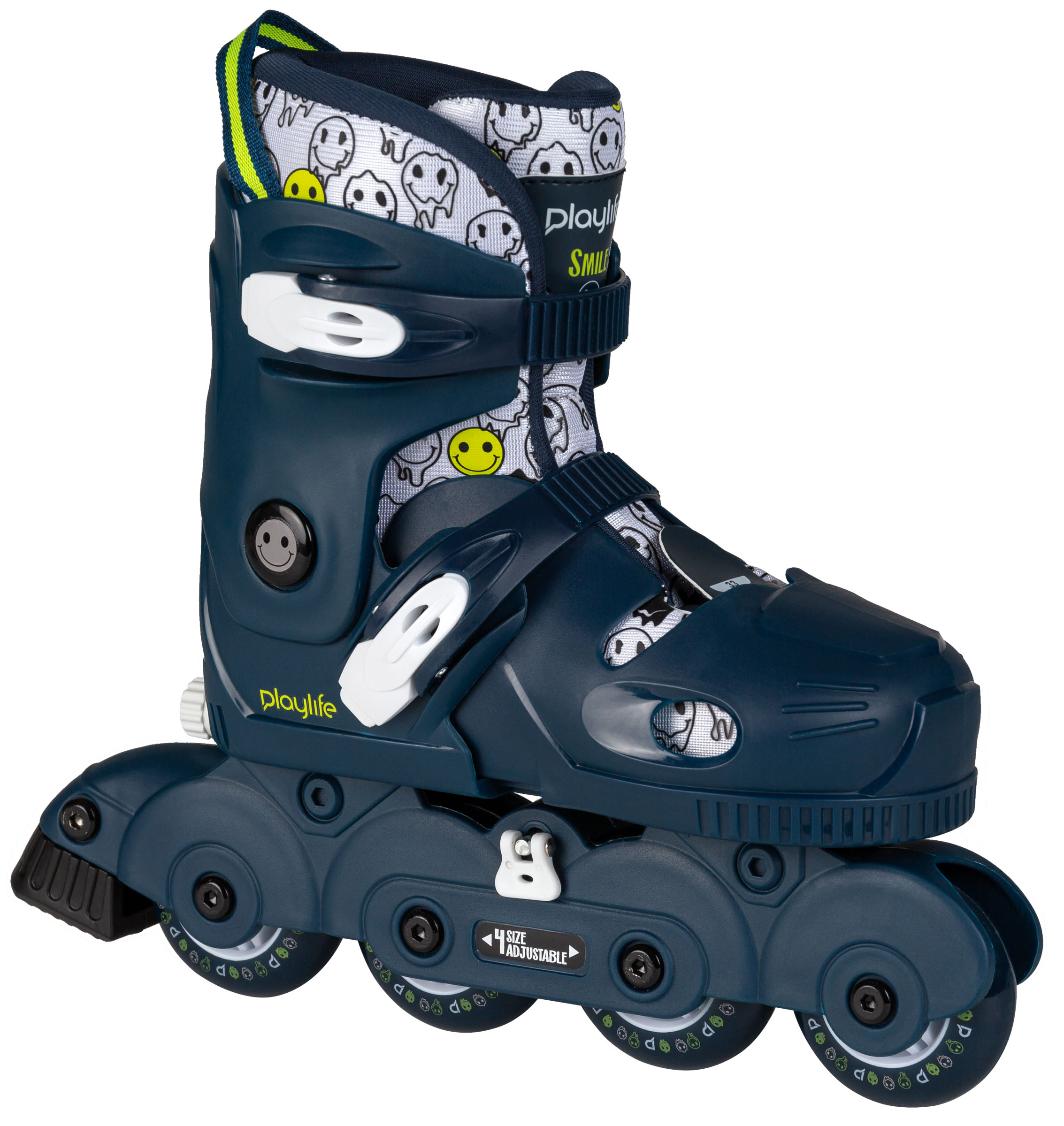 PLAYLIFE Smile Boys Adjustable Kids Inline Skates