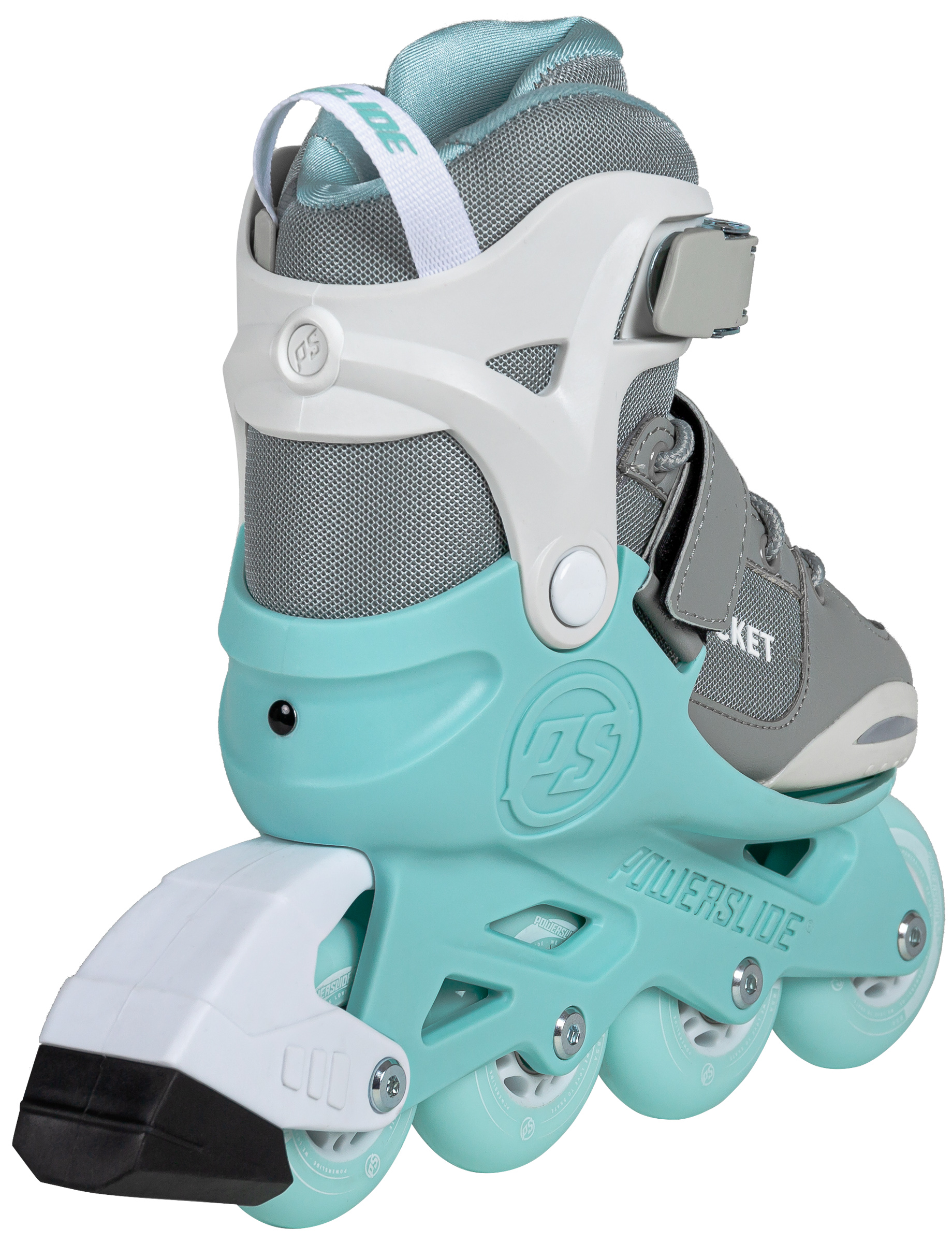 POWERSLIDE Rocket Grey Adjustable Kids Inline Skates (Blue, 37-40) – Bild 7