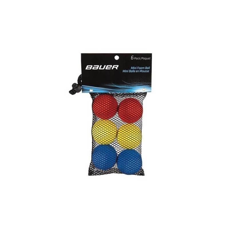 BAUER Mini Foam Balls 6-pack (hockey)